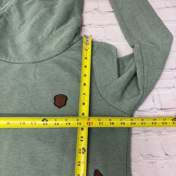 Naketano Brave New World Women Pullover Hoodie Sweatshirt Size Large D050 -25 - Picture 3 of 16